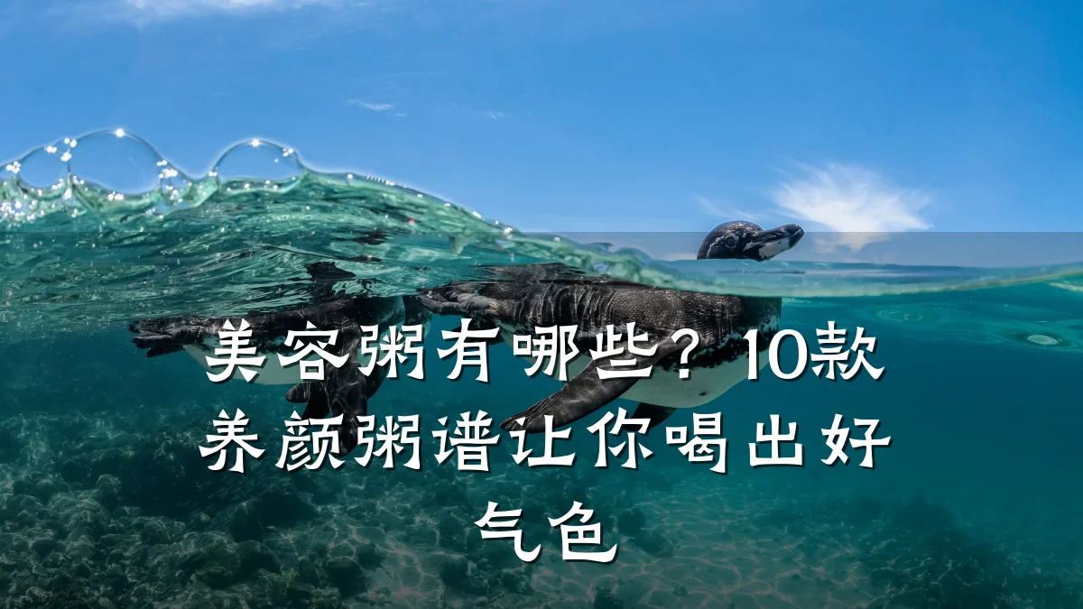 美容粥有哪些？10款养颜粥谱让你喝出好气色