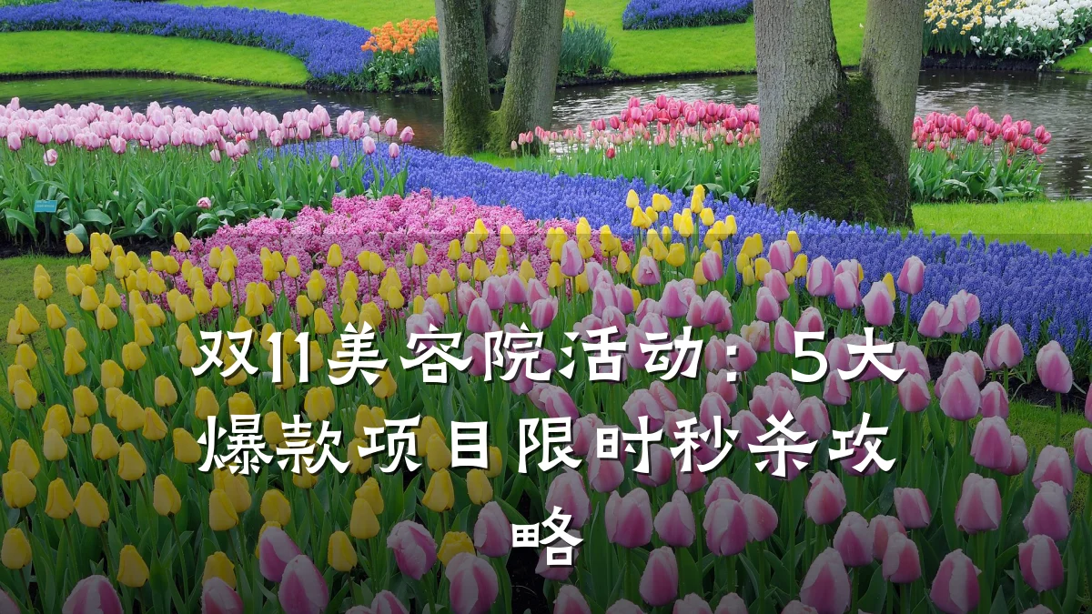 双11美容院活动：5大爆款项目限时秒杀攻略