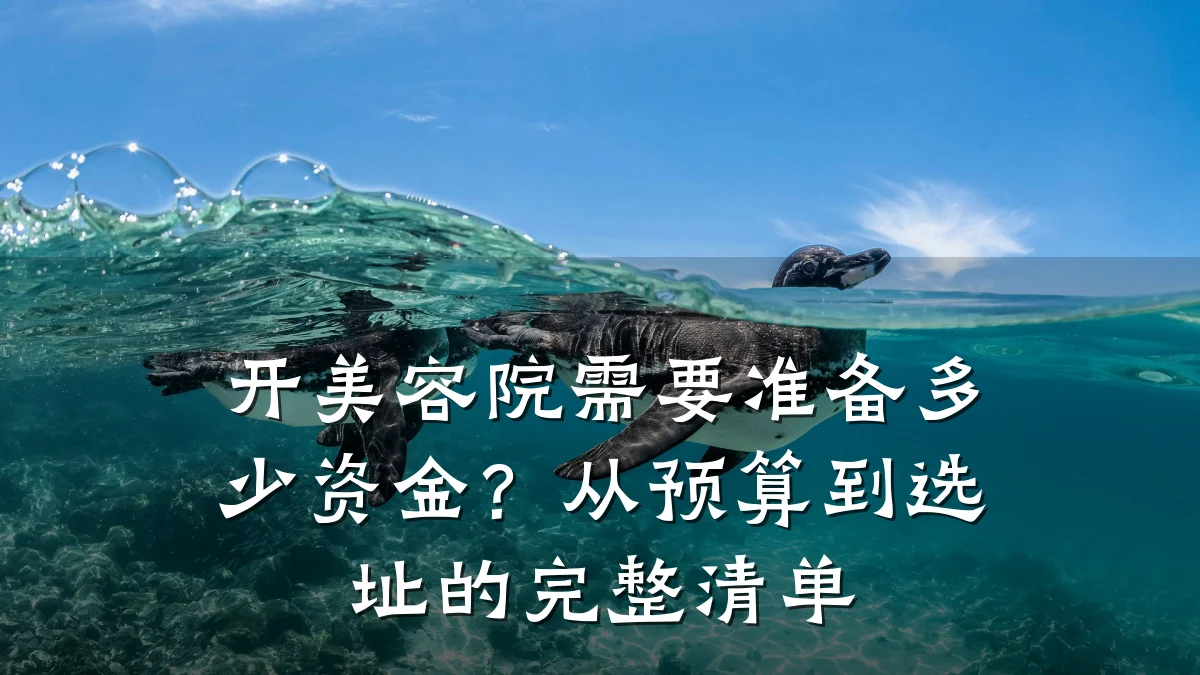 开美容院需要准备多少资金？从预算到选址的完整清单