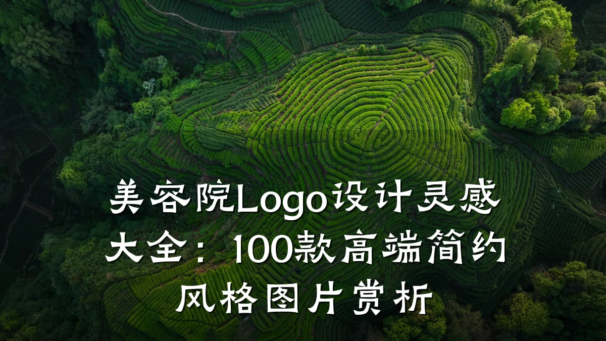 美容院Logo设计灵感大全：100款高端简约风格图片赏析