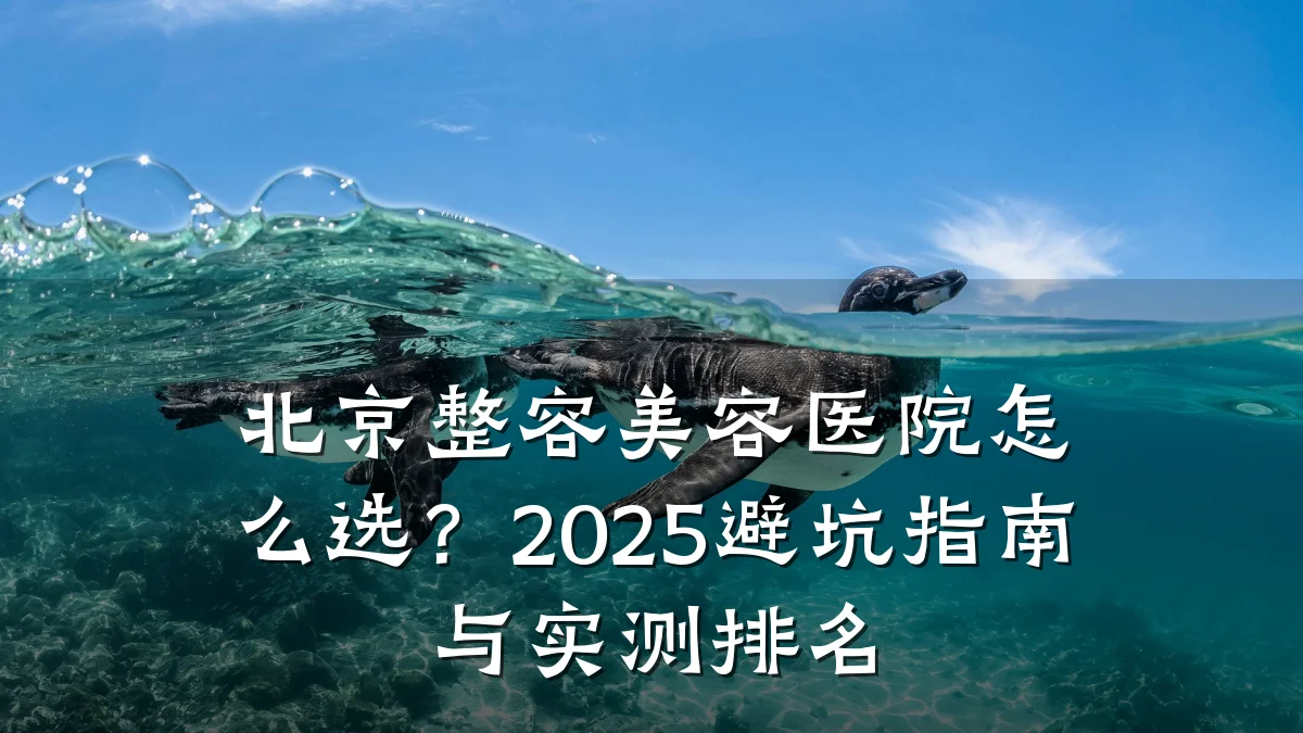 北京整容美容医院怎么选?2025避坑指南与实测排名
