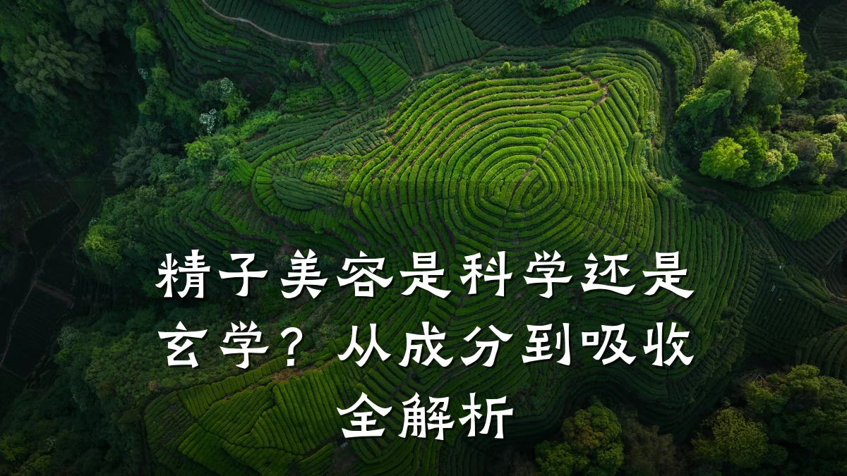精子美容是科学还是玄学?从成分到吸收全解析