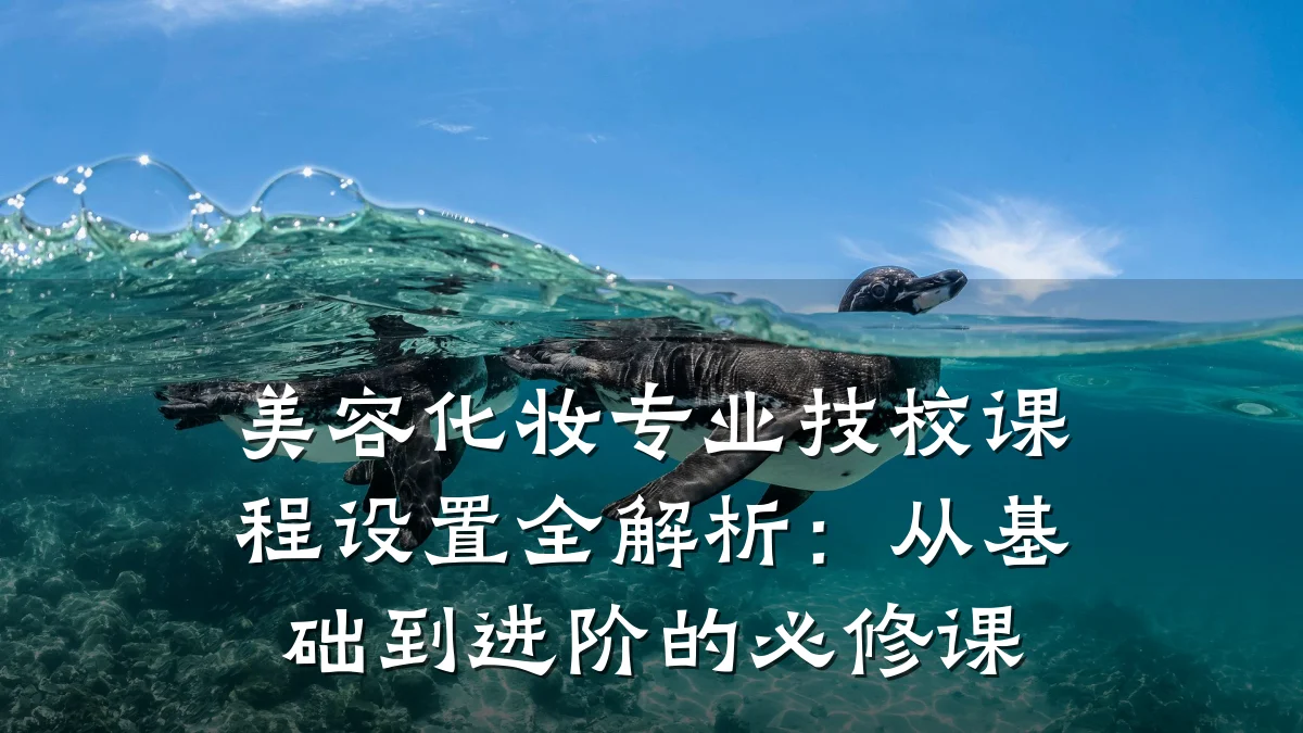 美容化妆专业技校课程设置全解析:从基础到进阶的必修课