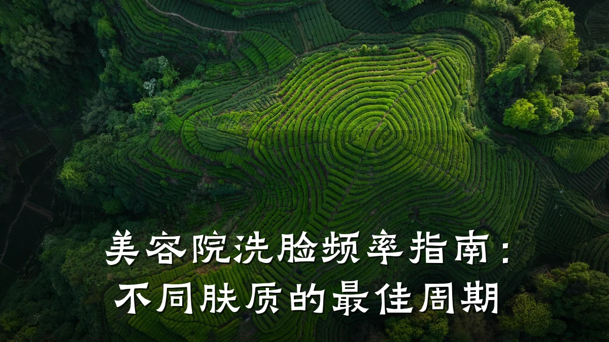 美容院洗脸频率指南:不同肤质的最佳周期