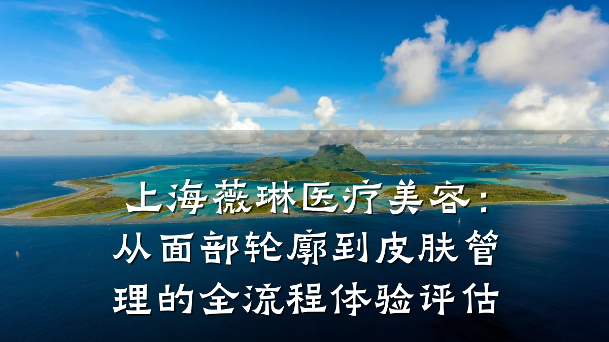 上海薇琳医疗美容：从面部轮廓到皮肤管理的全流程体验评估