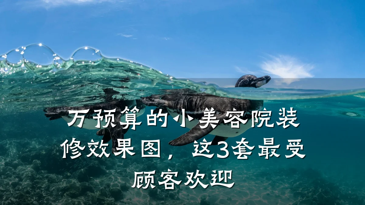 万预算的小美容院装修效果图，这3套最受顾客欢迎