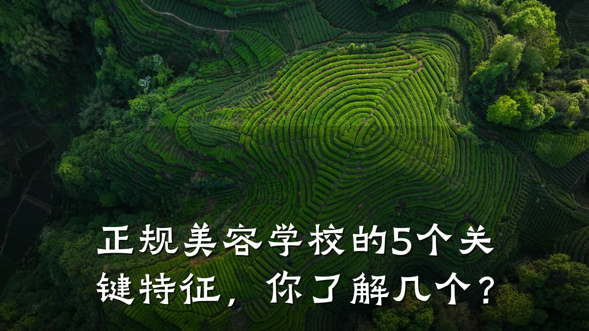 正规美容学校的5个关键特征，你了解几个？