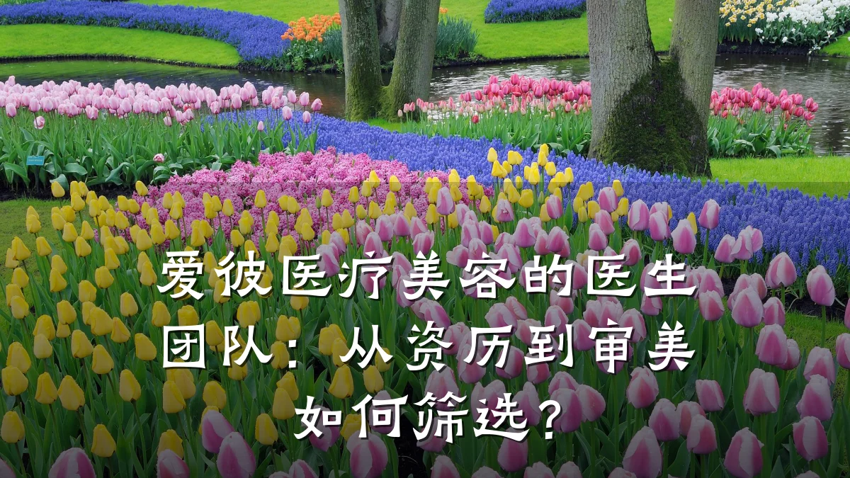 爱彼医疗美容的医生团队:从资历到审美如何筛选?