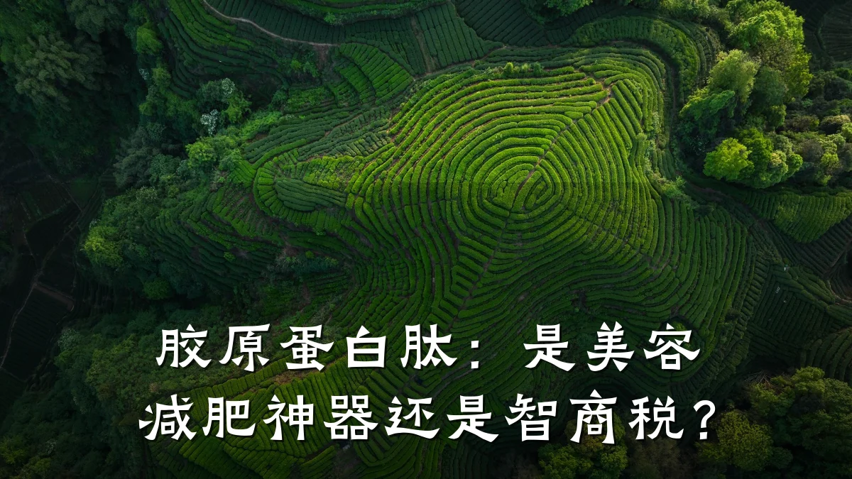 胶原蛋白肽:是美容减肥神器还是智商税?