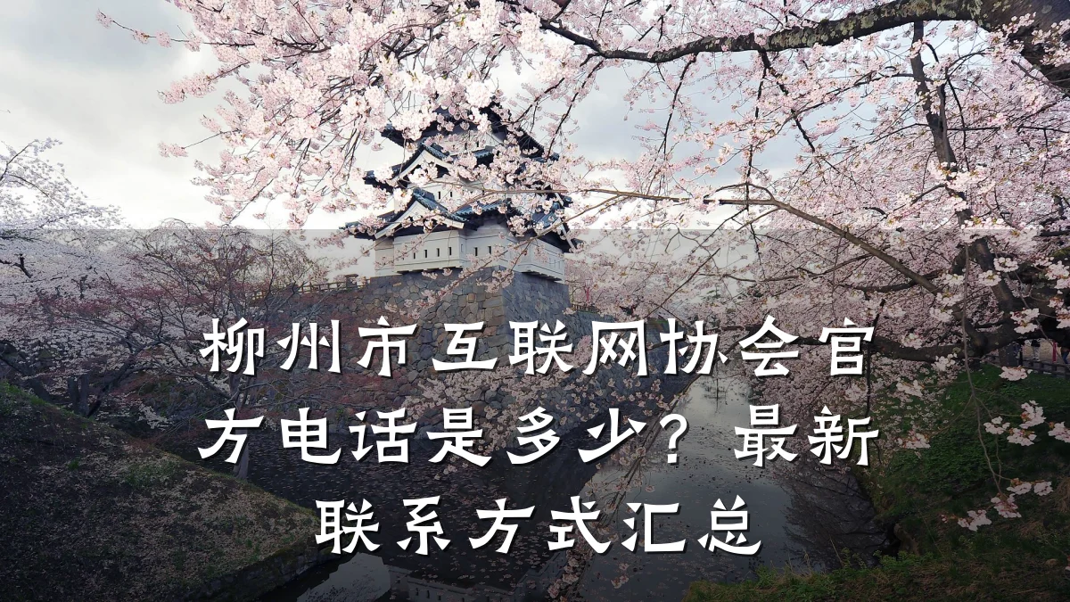 柳州市互联网协会官方电话是多少?最新联系方式汇总