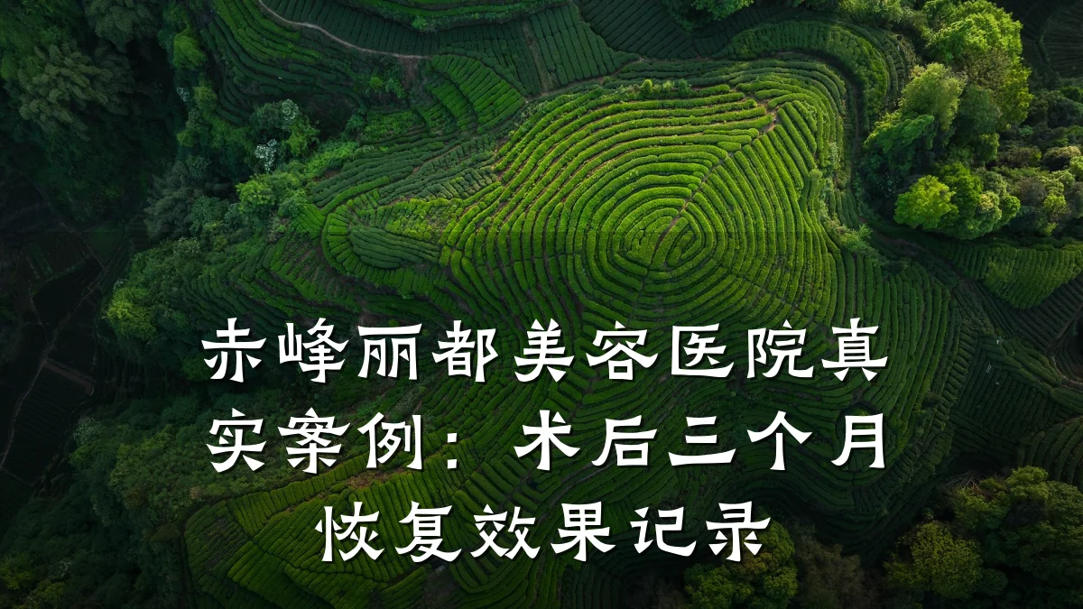 赤峰丽都美容医院真实案例:术后三个月恢复效果记录