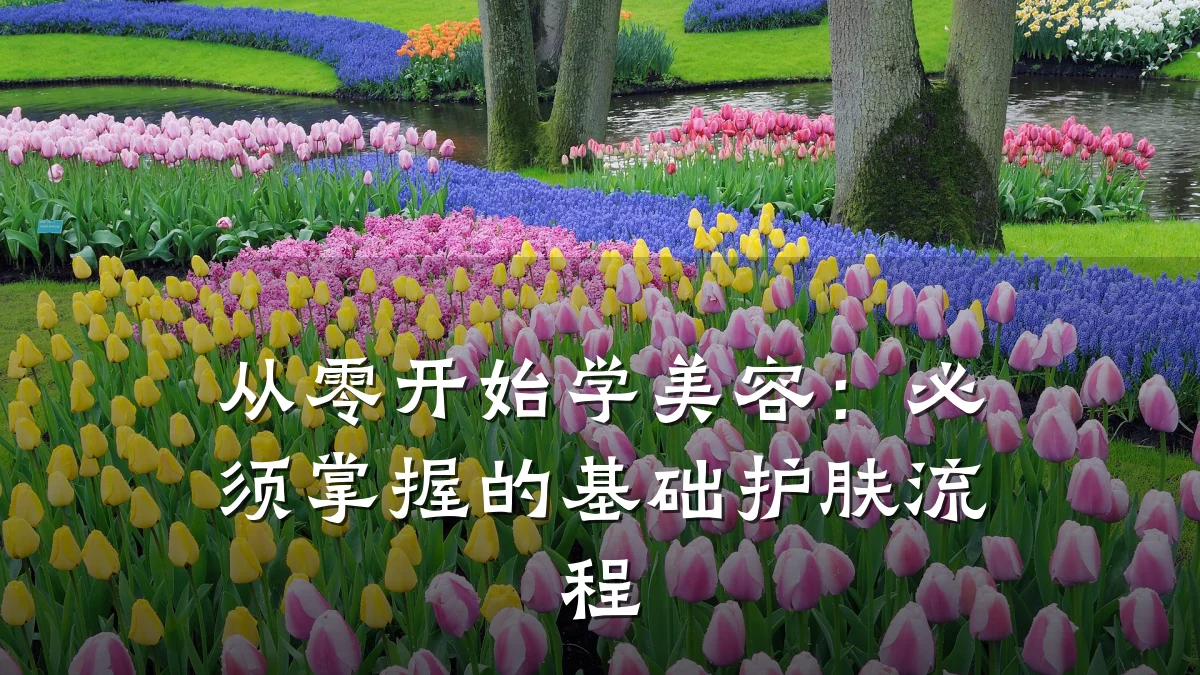 从零开始学美容:必须掌握的基础护肤流程
