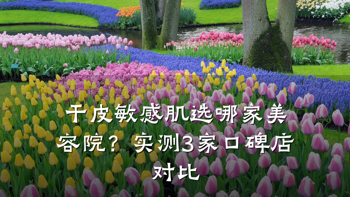 干皮敏感肌选哪家美容院?实测3家口碑店对比