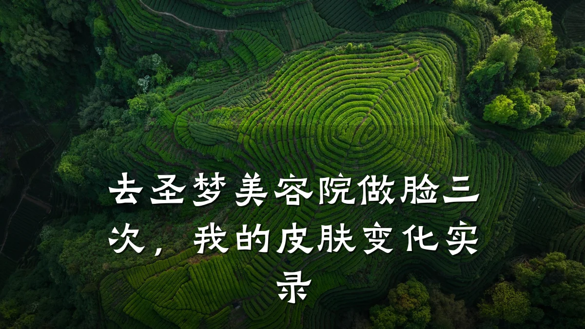 去圣梦美容院做脸三次,我的皮肤变化实录