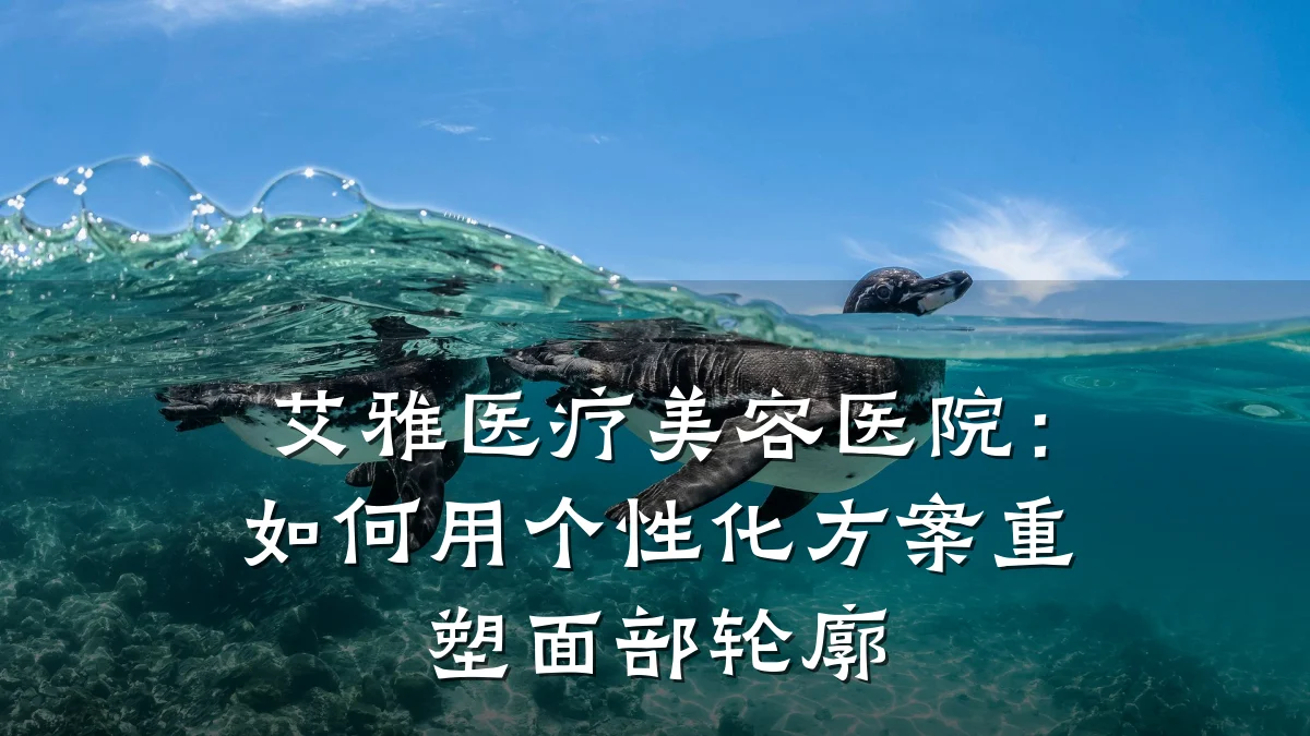 艾雅医疗美容医院:如何用个性化方案重塑面部轮廓