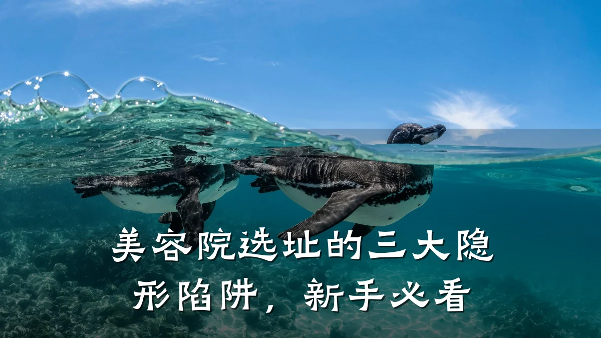 美容院选址的三大隐形陷阱,新手必看