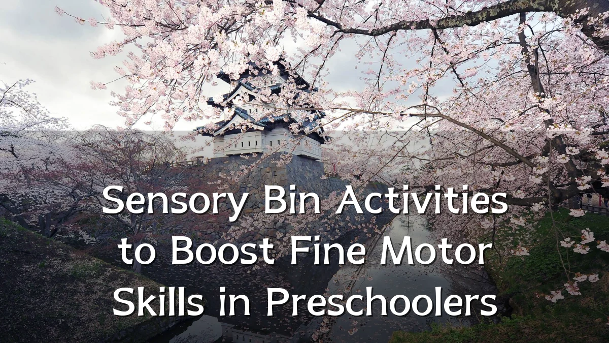 Sensory Bin Activities to Boost Fine Motor Skills in Preschoolers