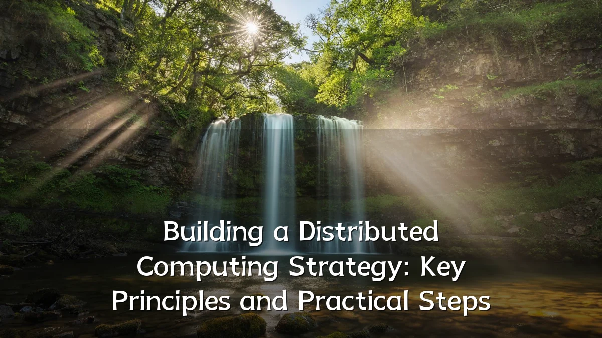 Building a Distributed Computing Strategy: Key Principles and Practical Steps