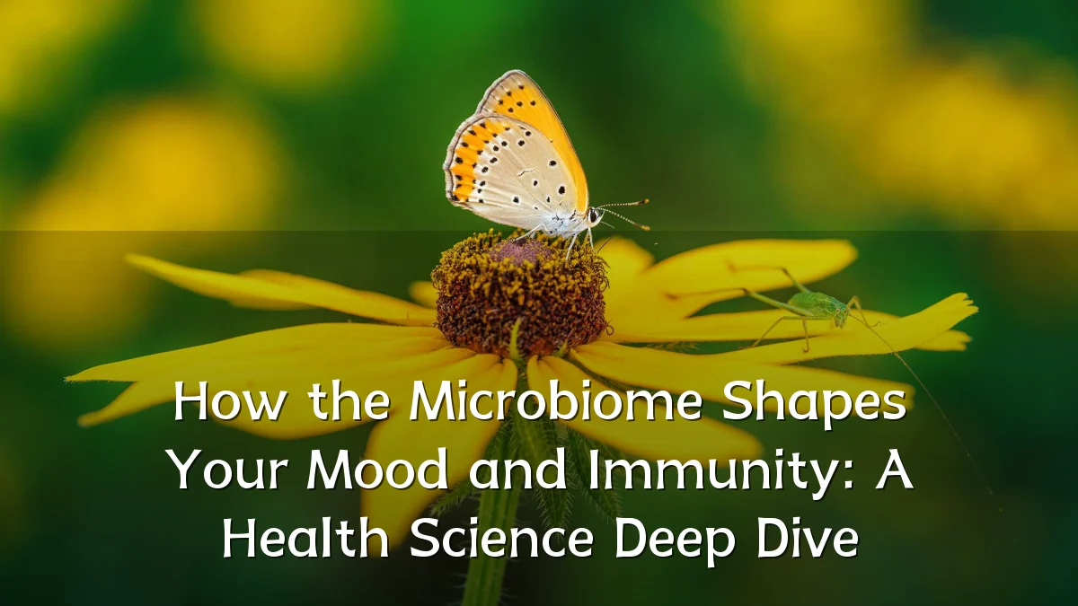 How the Microbiome Shapes Your Mood and Immunity: A Health Science Deep Dive