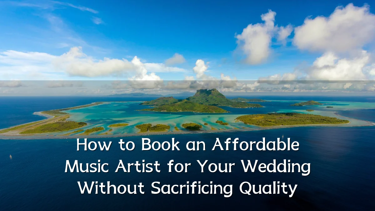 How to Book an Affordable Music Artist for Your Wedding Without Sacrificing Quality