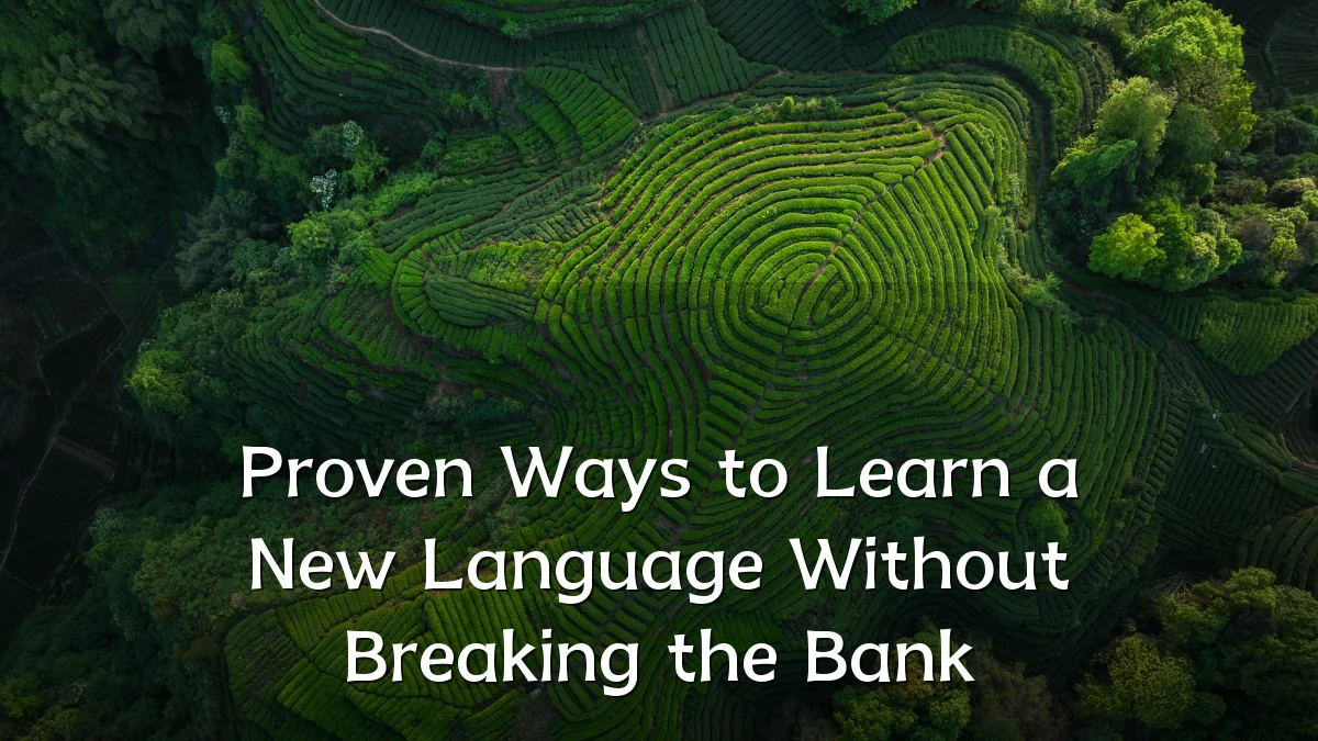 Proven Ways to Learn a New Language Without Breaking the Bank
