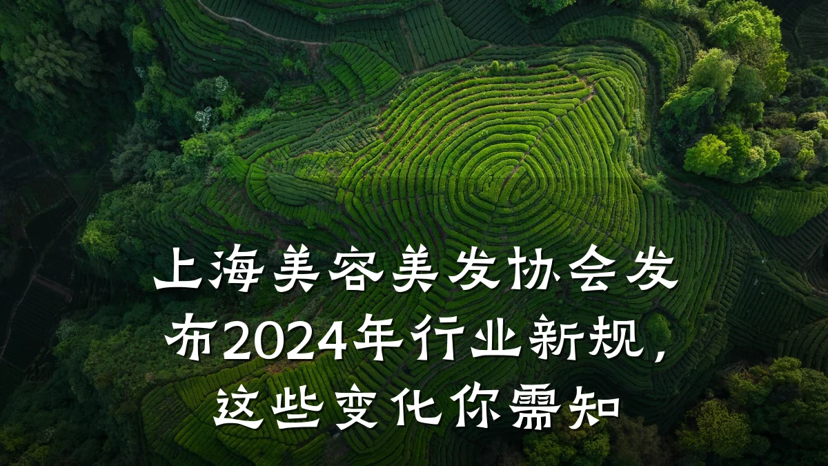 上海美容美发协会发布2024年行业新规,这些变化你需知