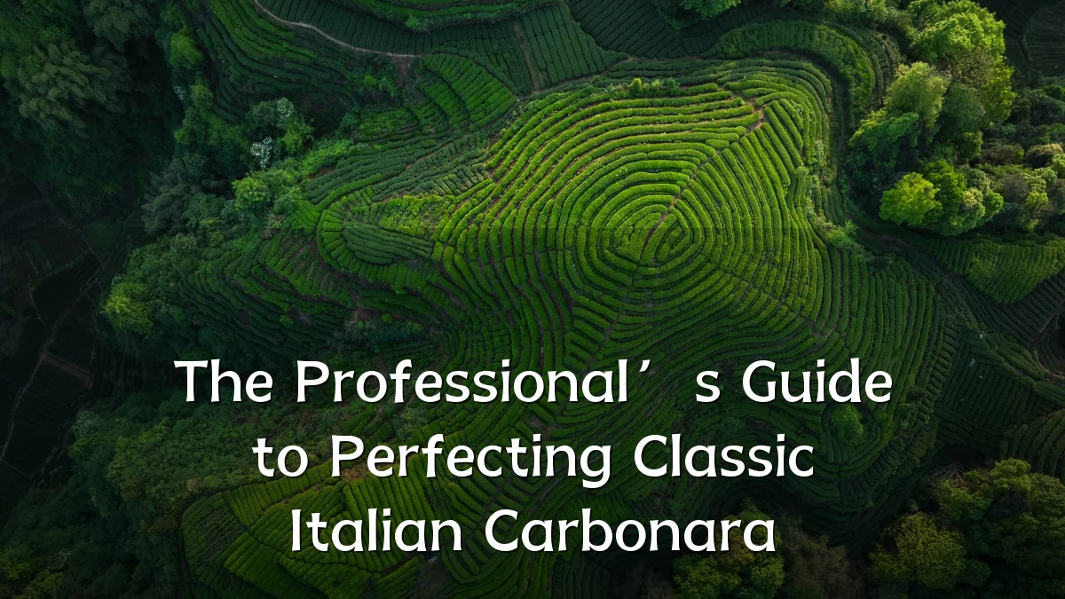 The Professional’s Guide to Perfecting Classic Italian Carbonara