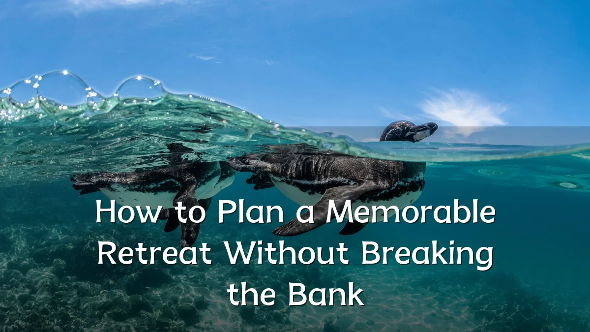How to Plan a Memorable Retreat Without Breaking the Bank