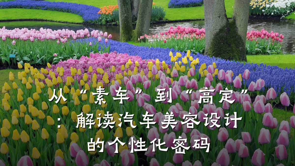从“素车”到“高定”：解读汽车美容设计的个性化密码