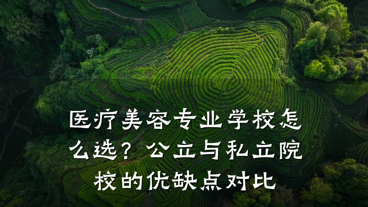 医疗美容专业学校怎么选?公立与私立院校的优缺点对比