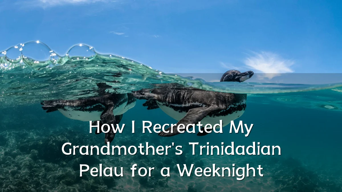 How I Recreated My Grandmother's Trinidadian Pelau for a Weeknight