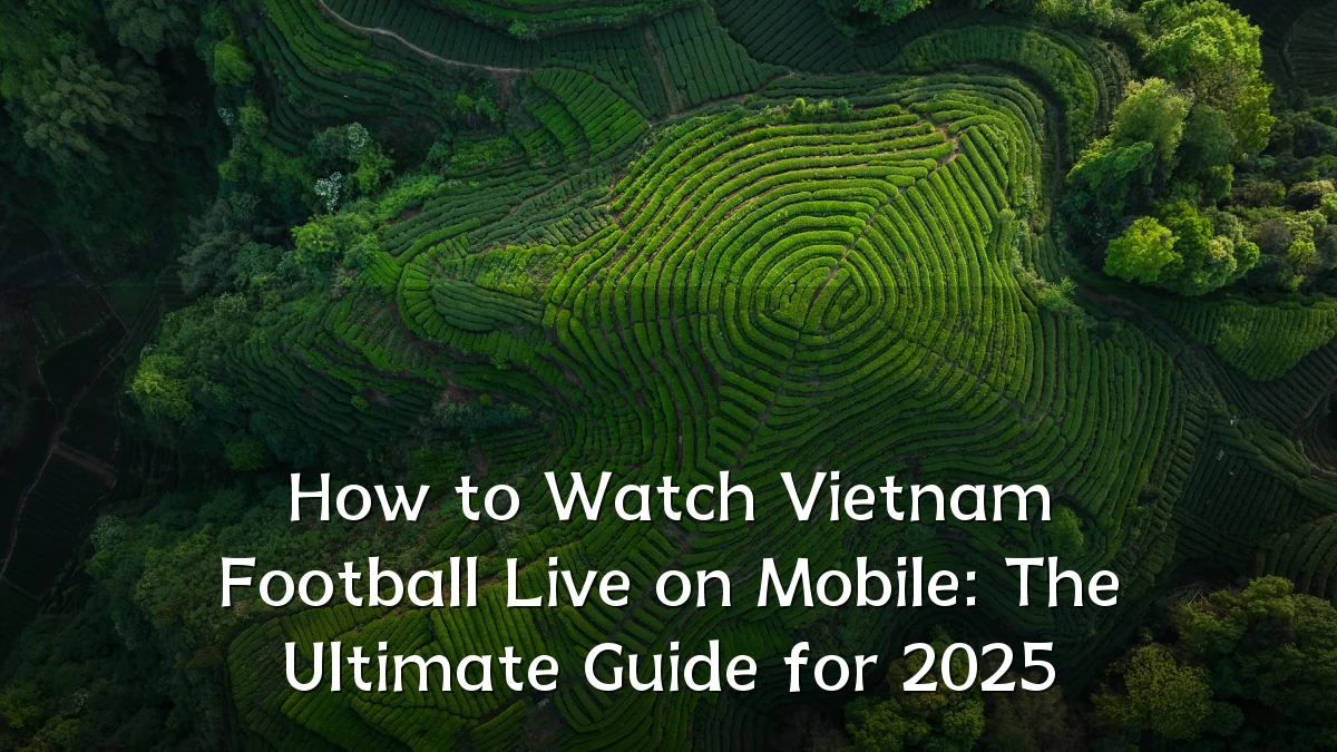How to Watch Vietnam Football Live on Mobile: The Ultimate Guide for 2025